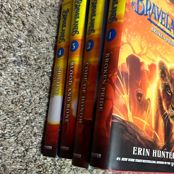 Bravelands Book series #1-4 - Picture 3 of 3
